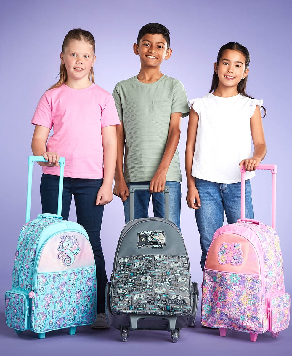 Girls backpacks smiggle best sale