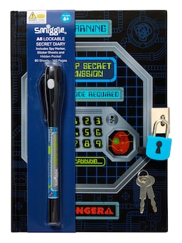 A5 Lockable Notebook With Spy Pen