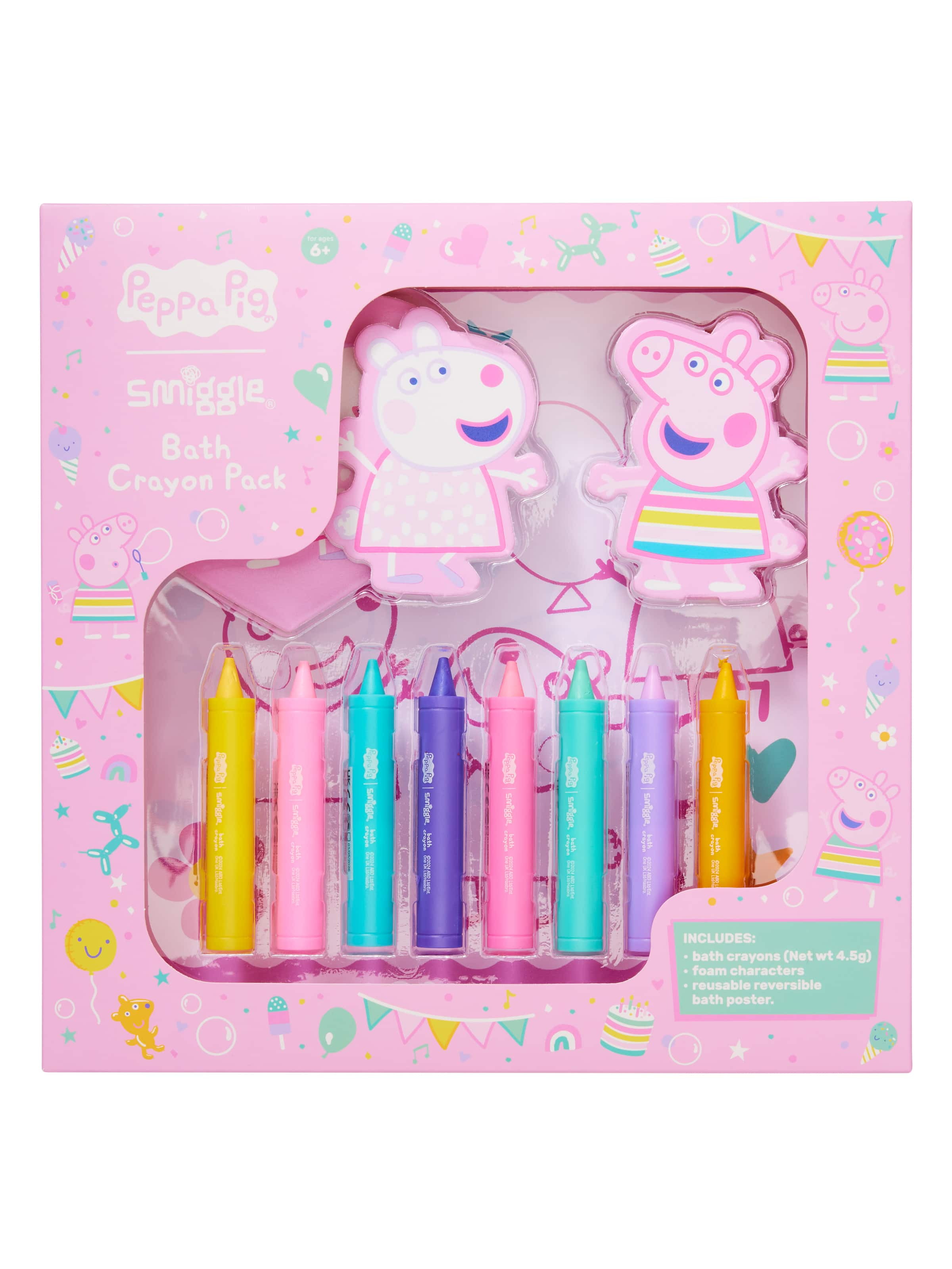 Peppa Pig Bath Crayon Pack