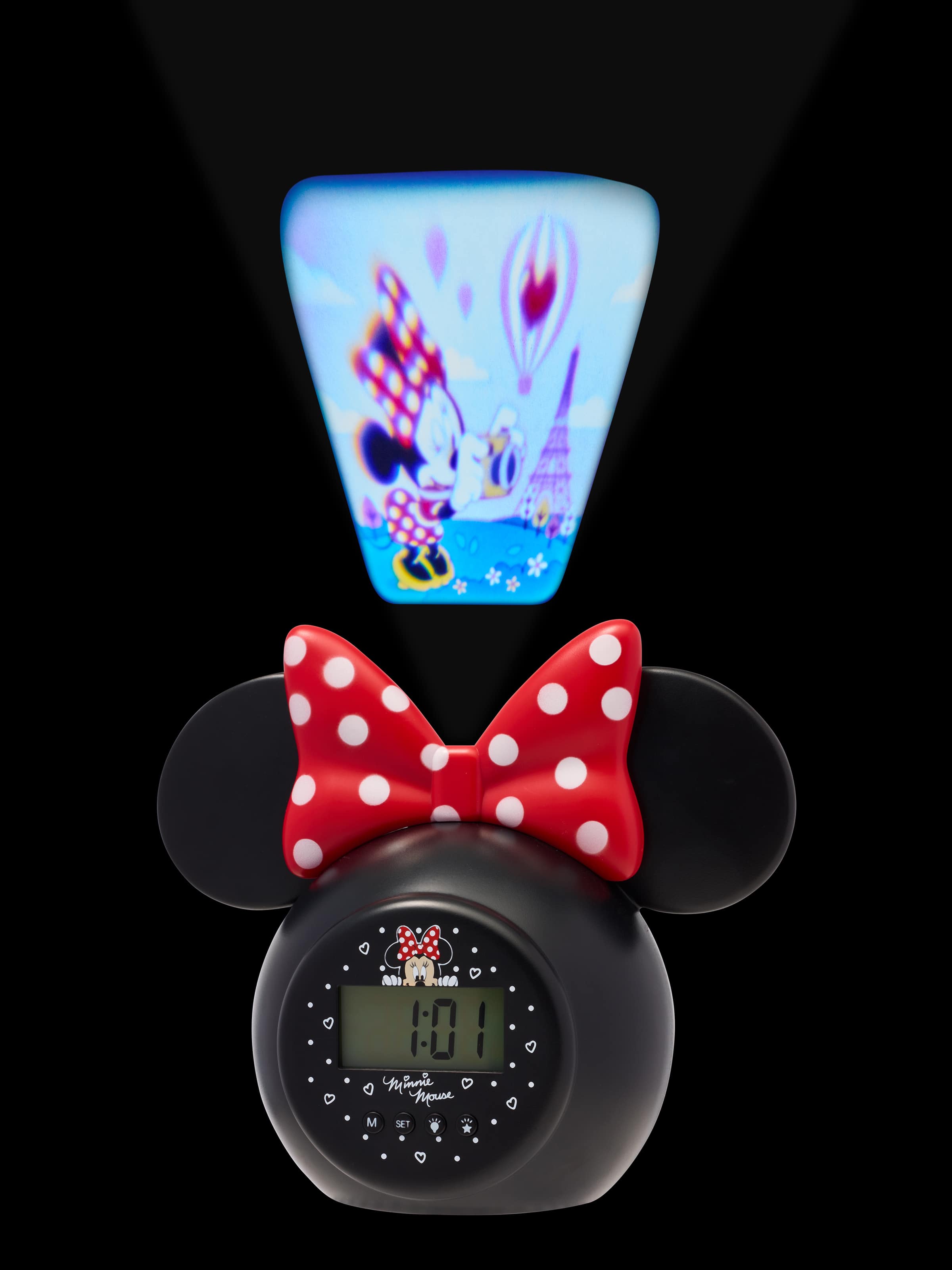 Minnie Mouse Projector Clock
