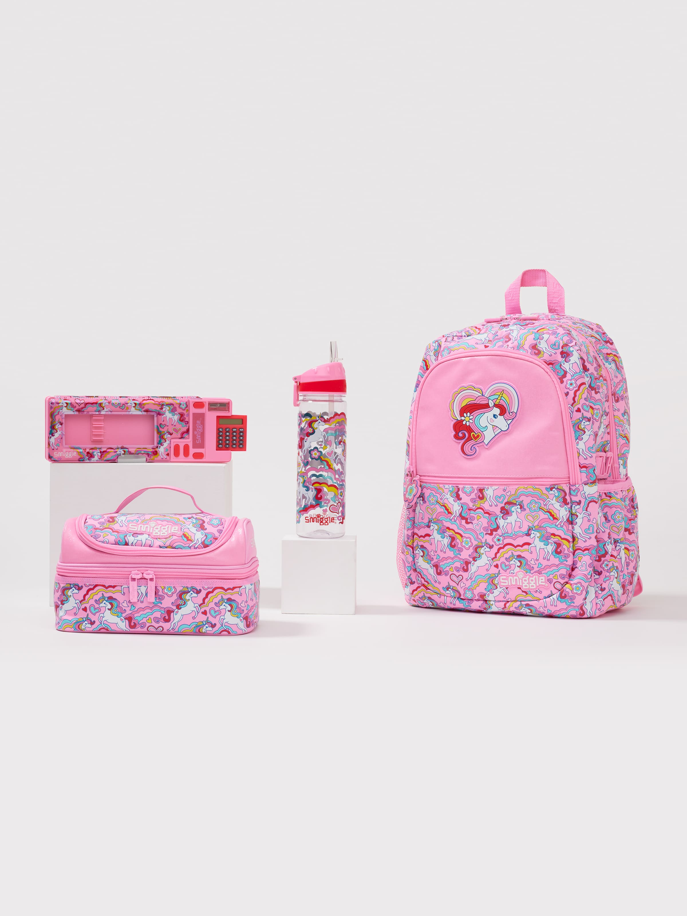 Smiggle backpack and discount lunchbox