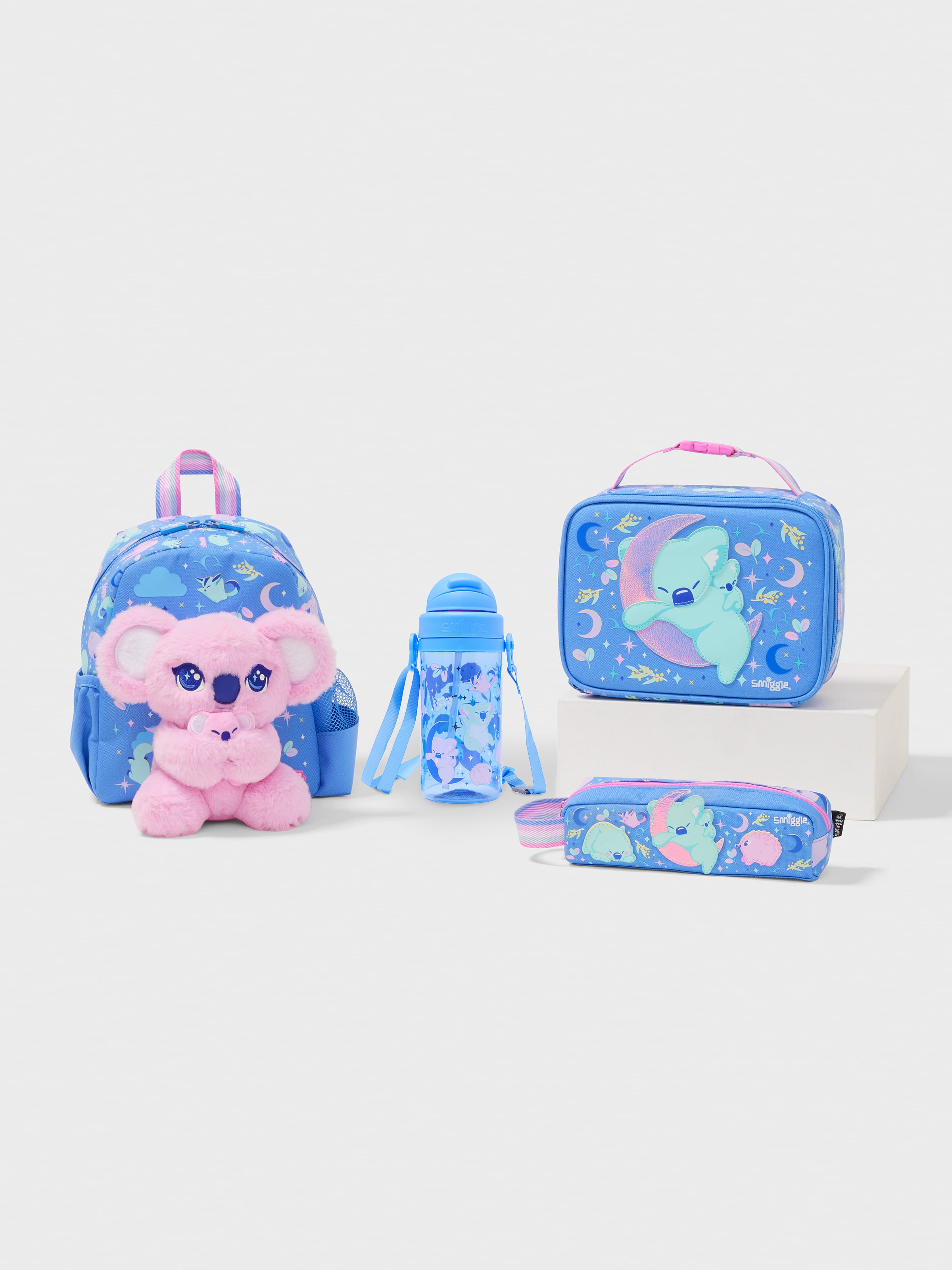 Big Dreams Plush Backpack 4 Piece Bundle