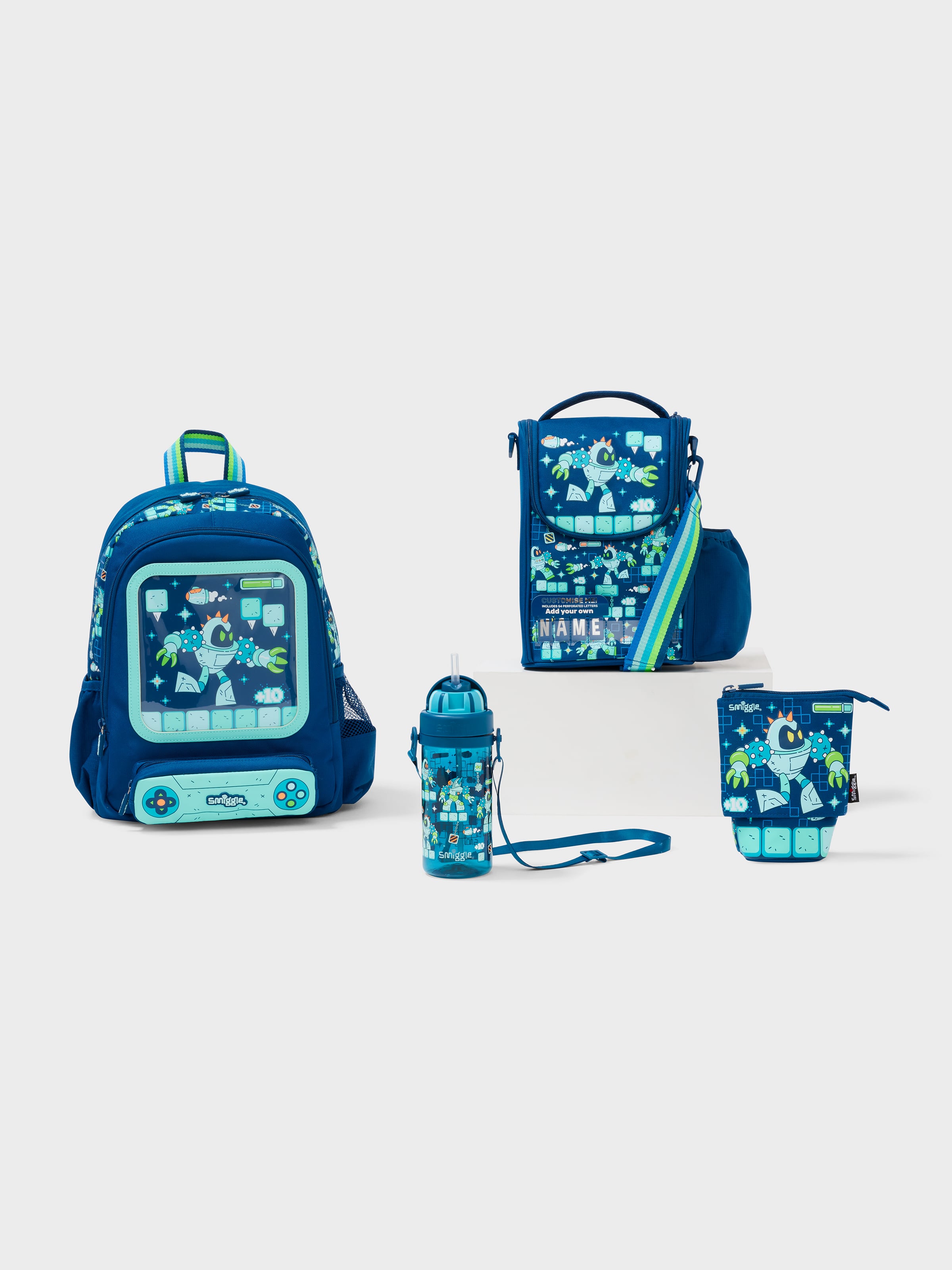 Happy Tales 4 Piece Character Backpack Bundle