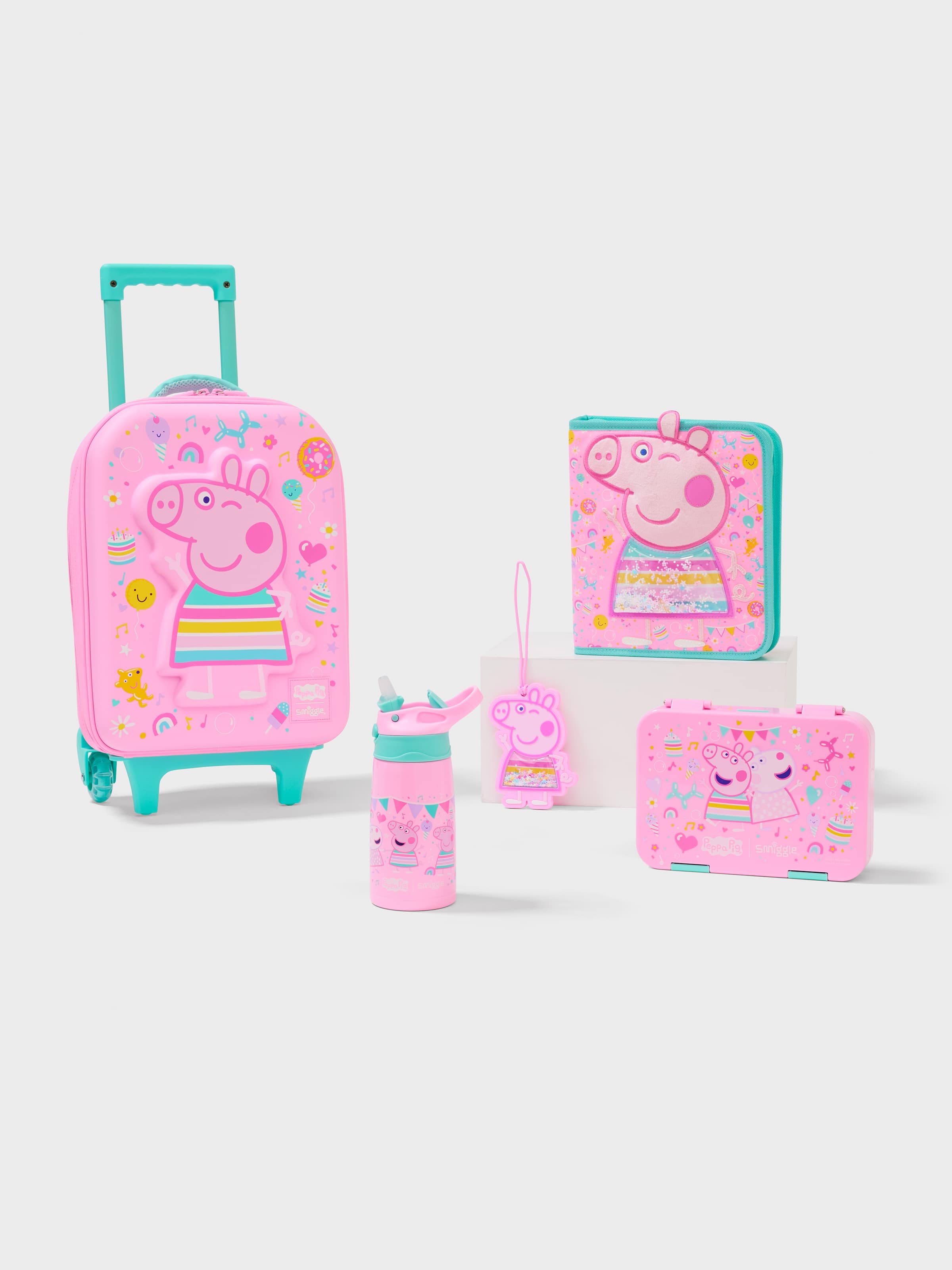 Peppa Pig 5 Piece Travel Bundle