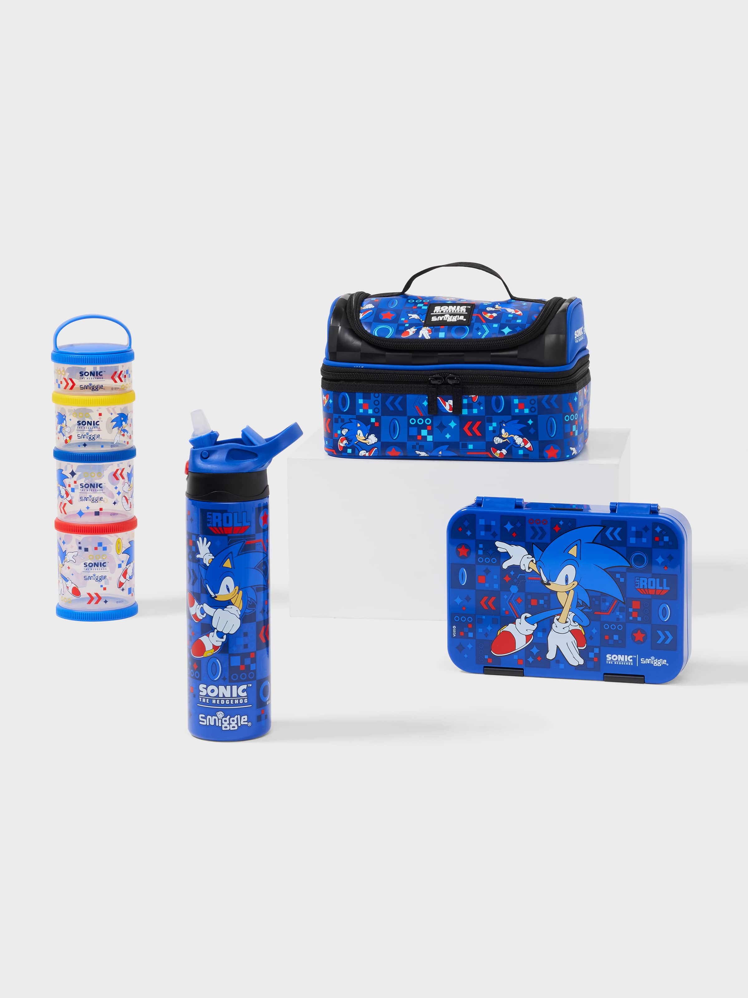 Sonic The Hedgehog 4 Piece Lunch Bundle