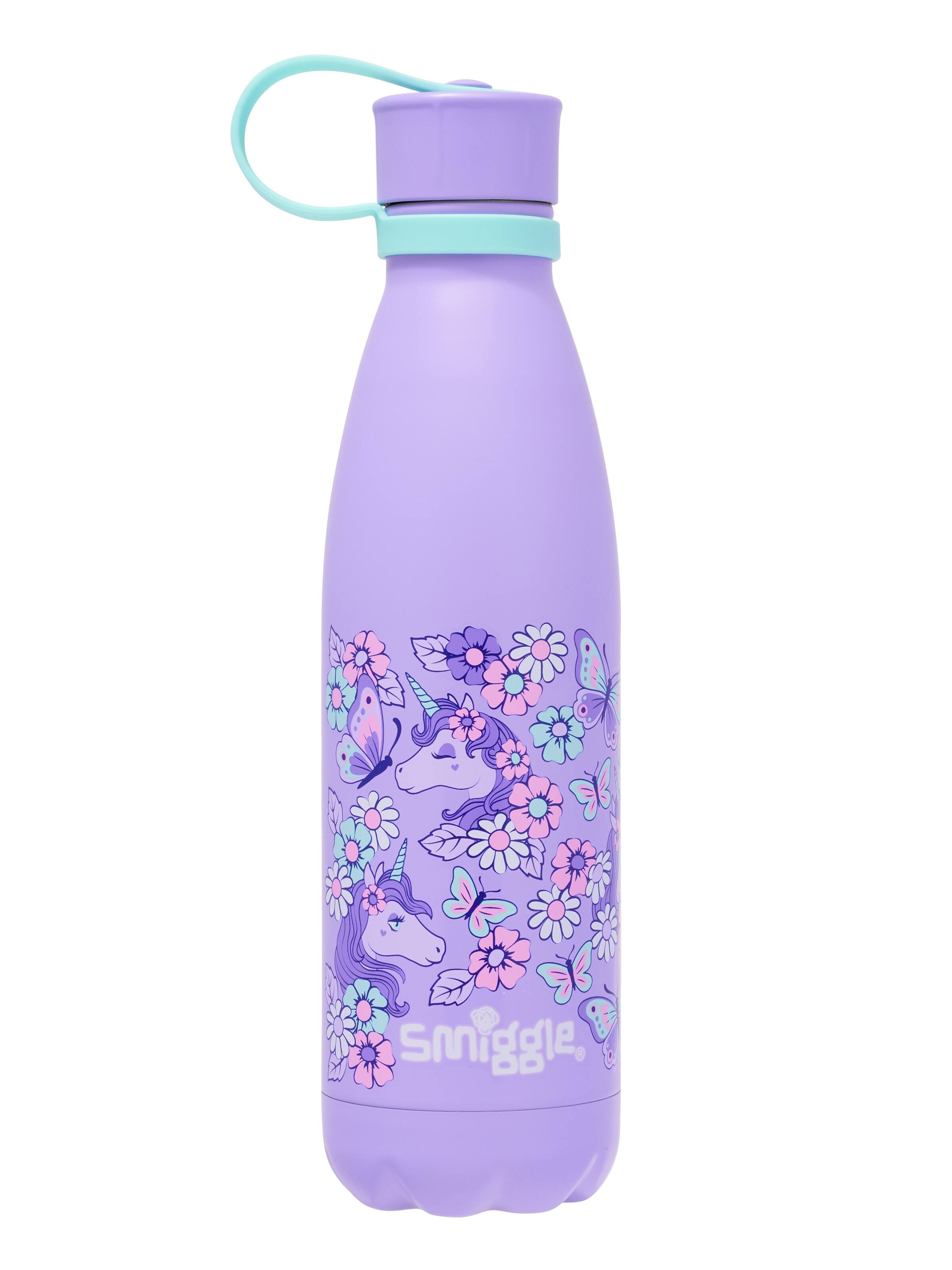 Smiggle Flow Drink Bottle with Flip Top Spout: Flasks