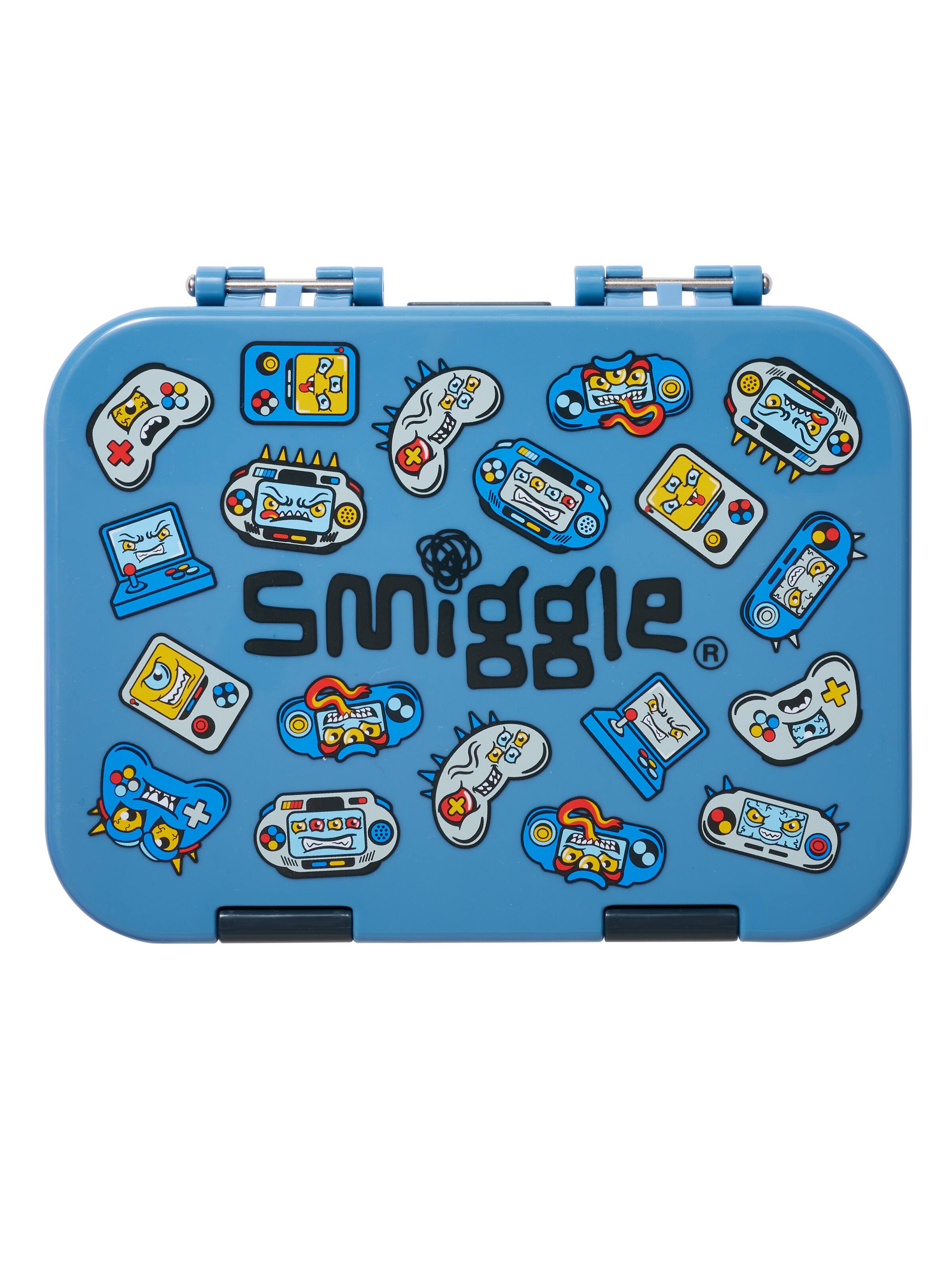 Australia Smiggle Original Lunch Bag Boys Blue Game Bento Bag