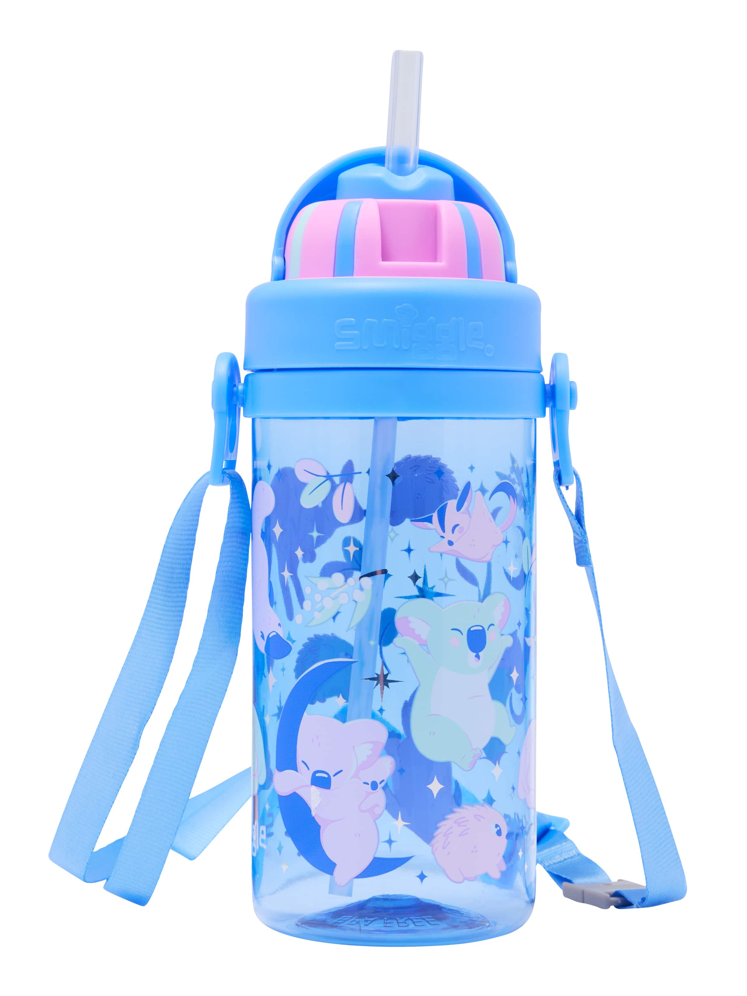 Big Dreams Teeny Tiny Plastic Drink Bottle With Strap 400Ml