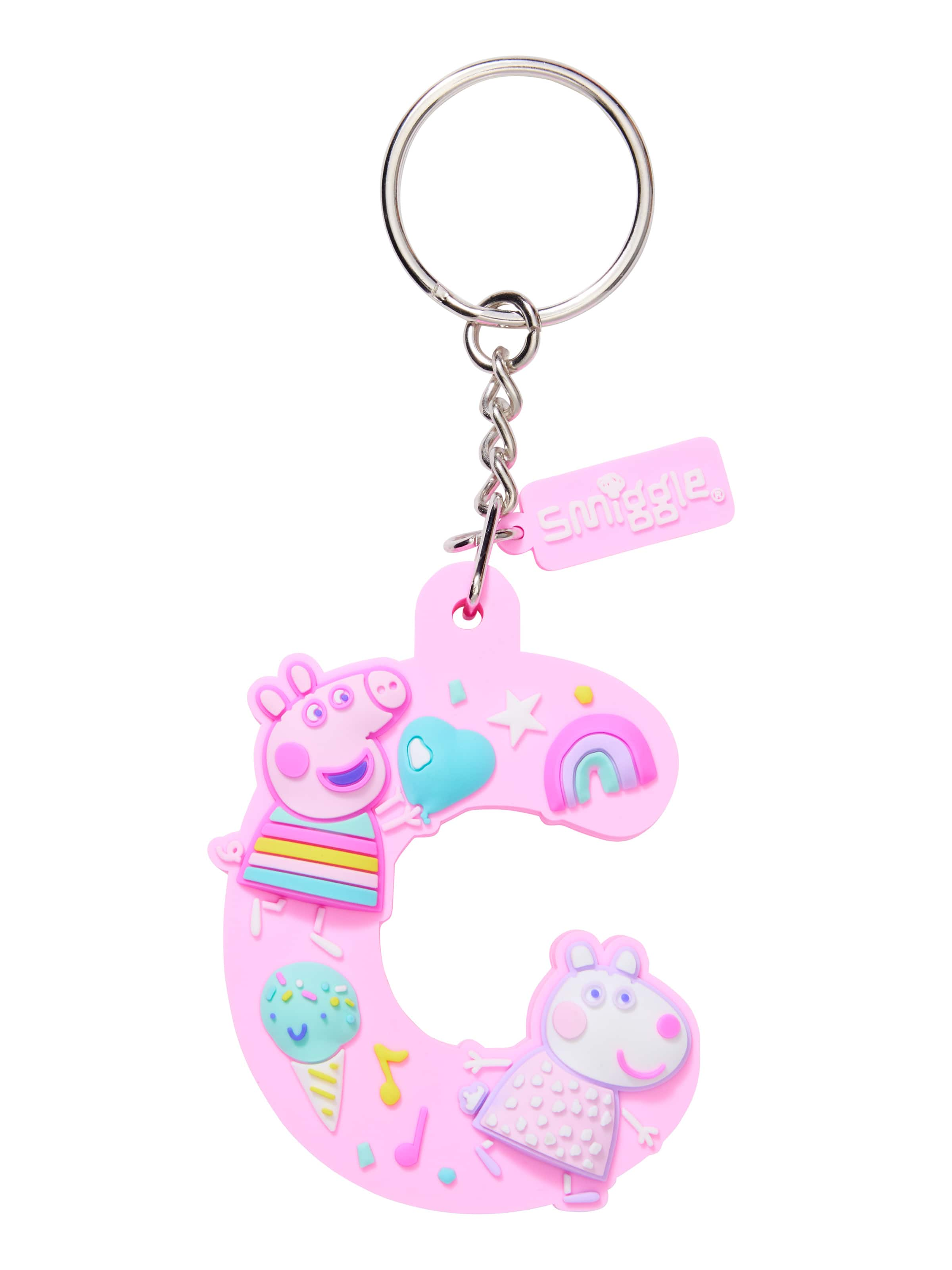 Peppa Pig Alphabet Keyring