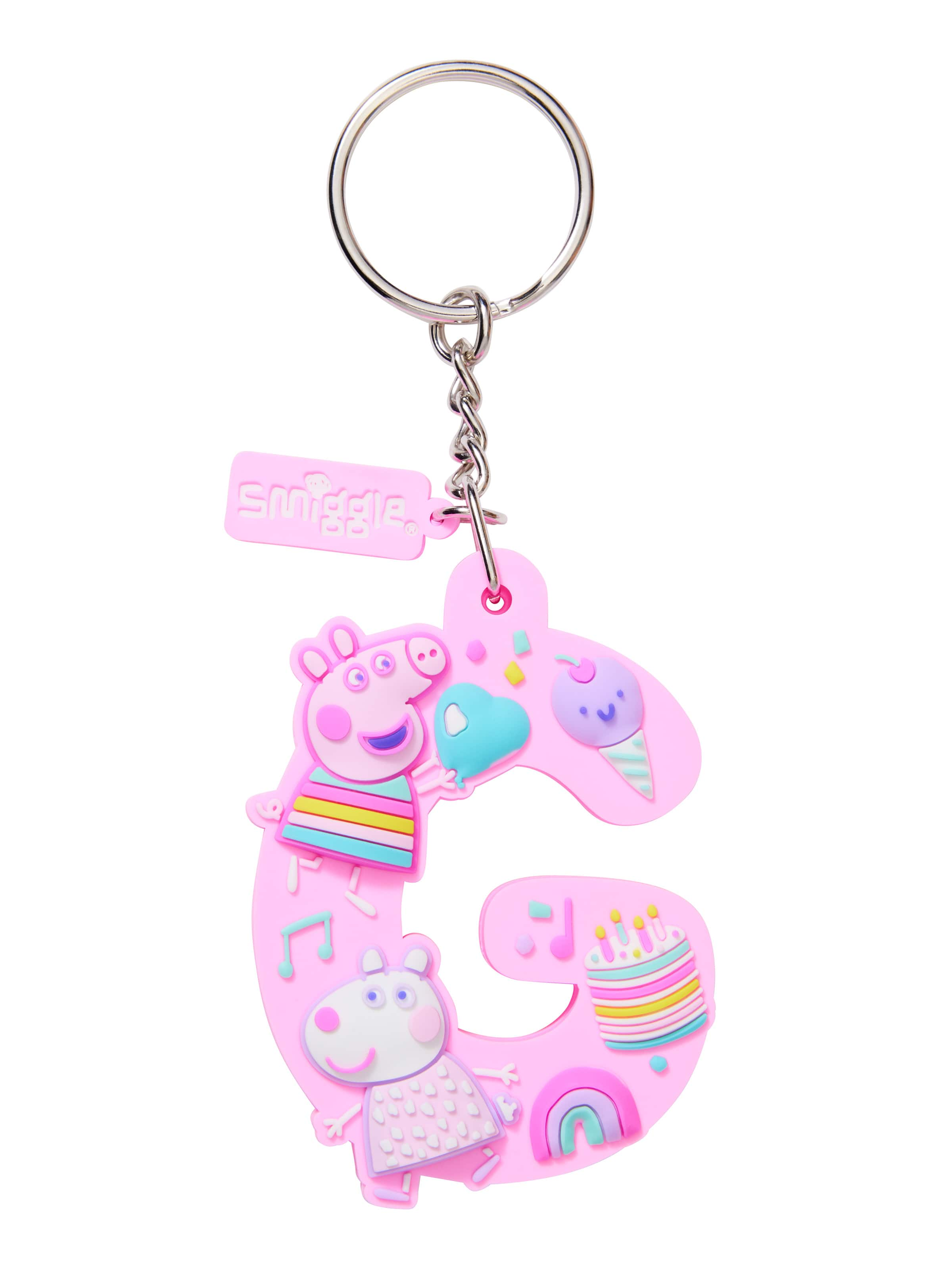 Peppa Pig Alphabet Keyring