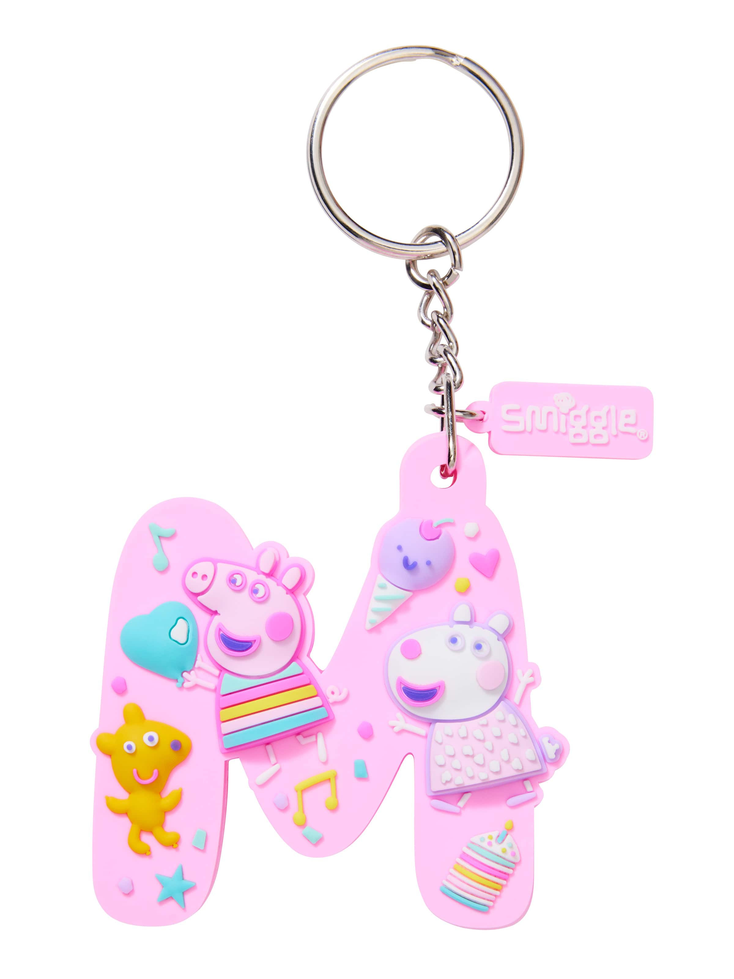 Peppa Pig Alphabet Keyring