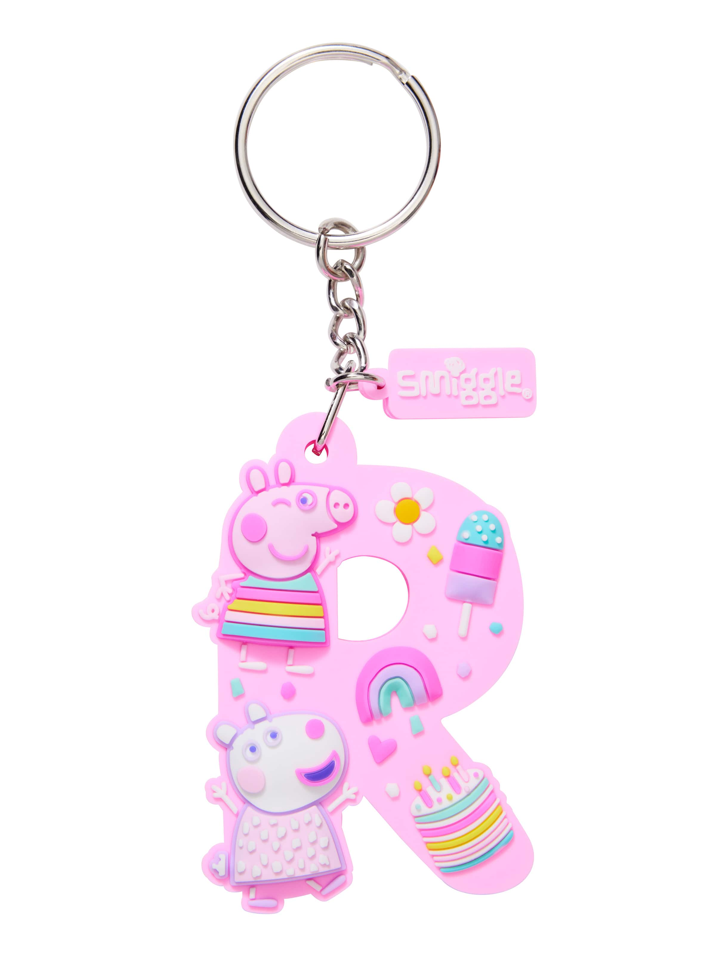 Peppa Pig Alphabet Keyring