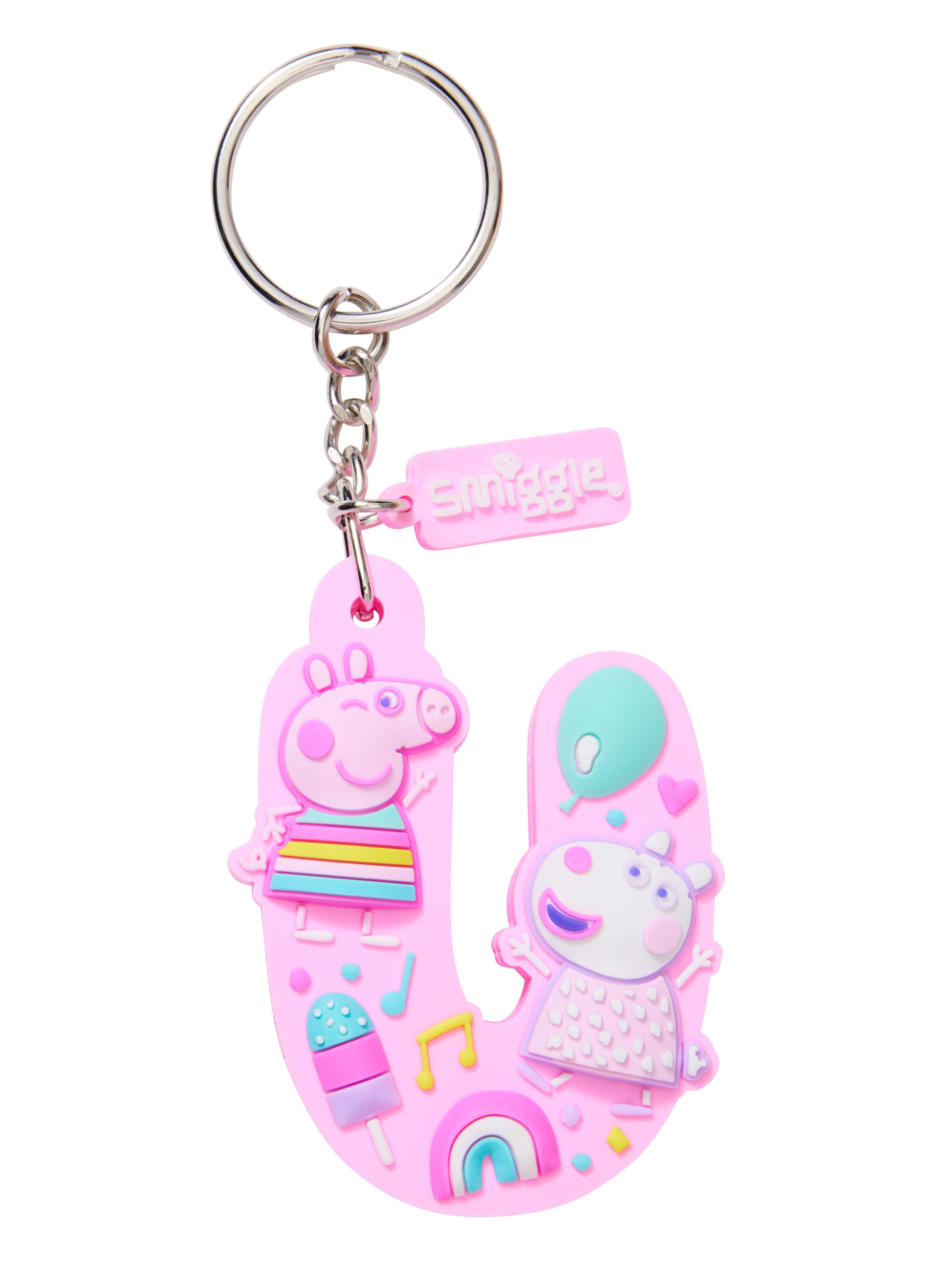 Peppa Pig Alphabet Keyring