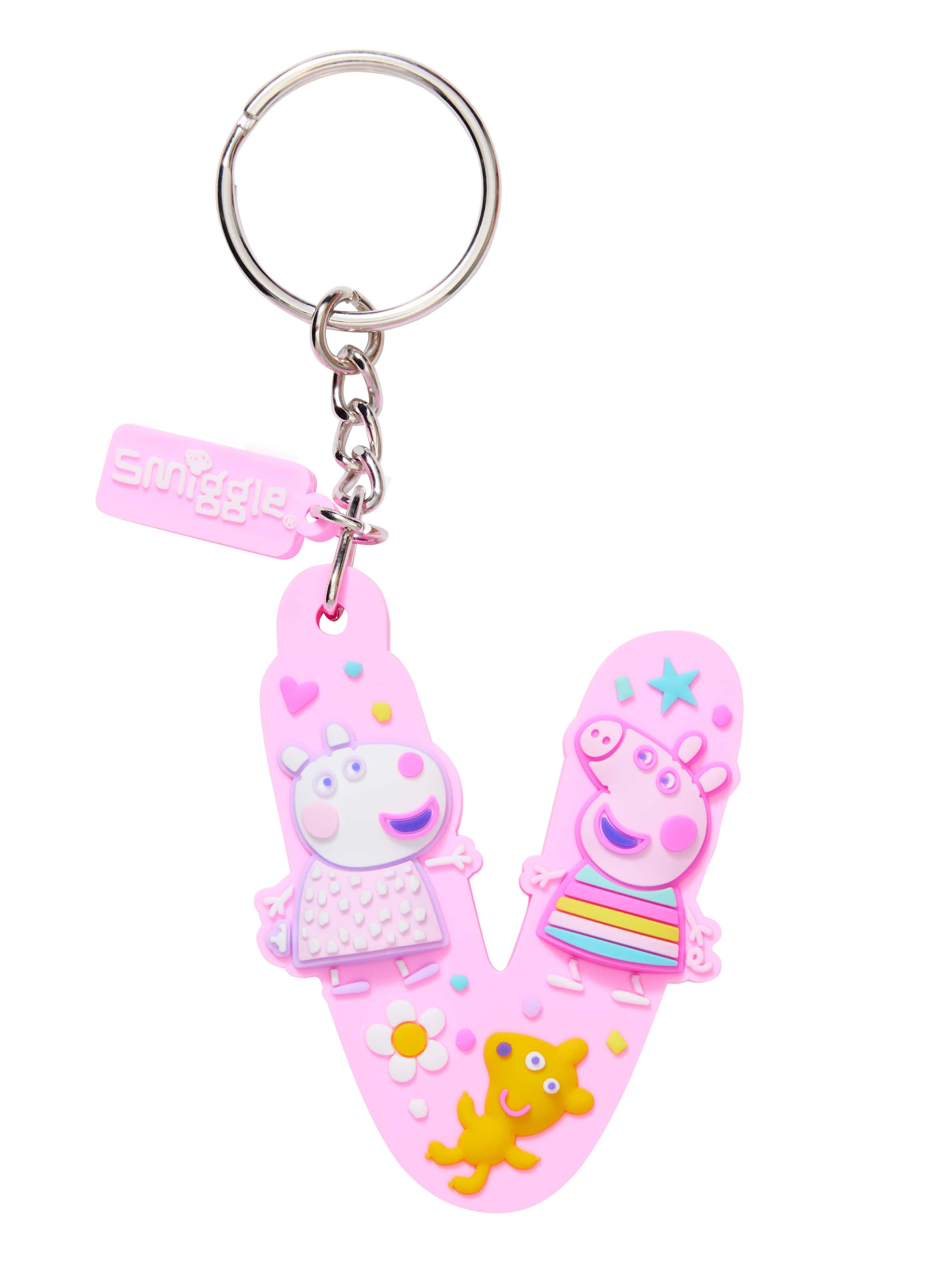 Peppa Pig Alphabet Keyring