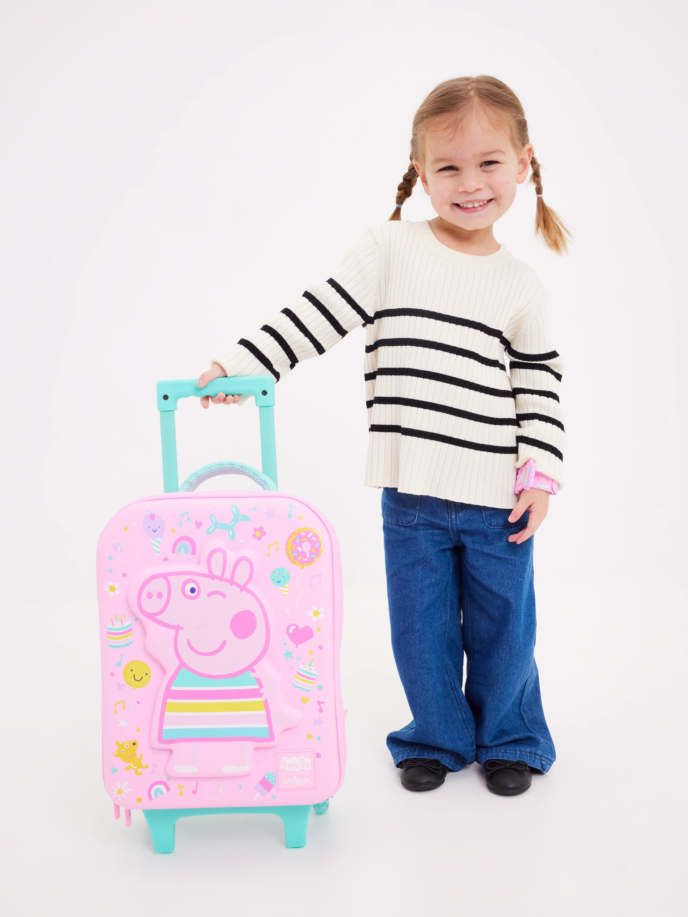 Peppa Pig Junior Hardtop Trolley Bag