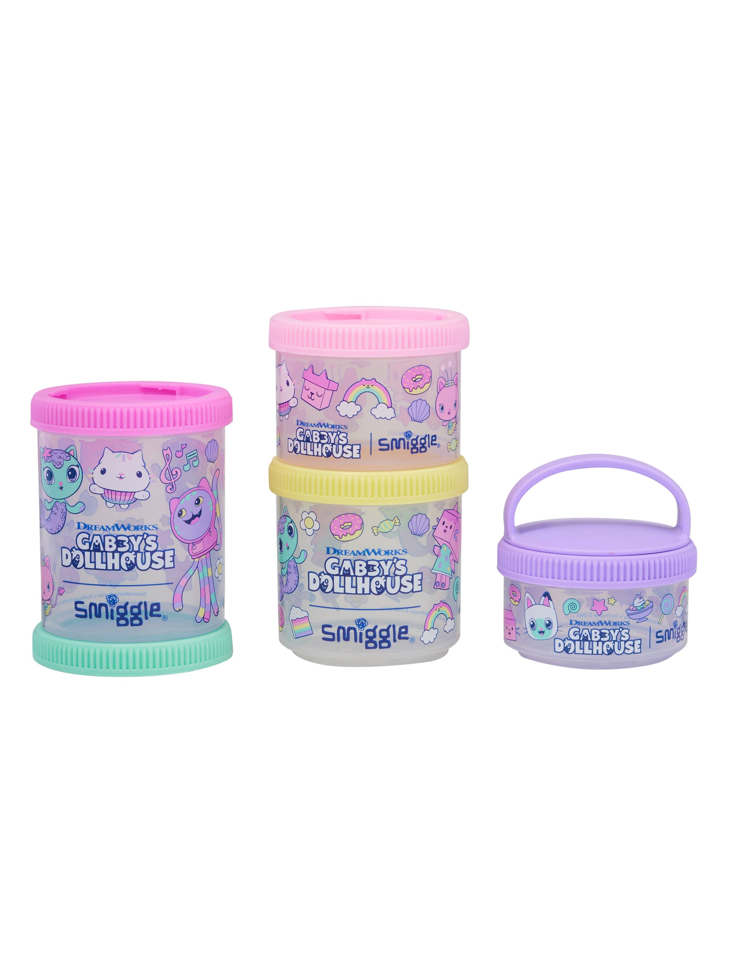 Gabby's Dollhouse Snack & Stack Containers