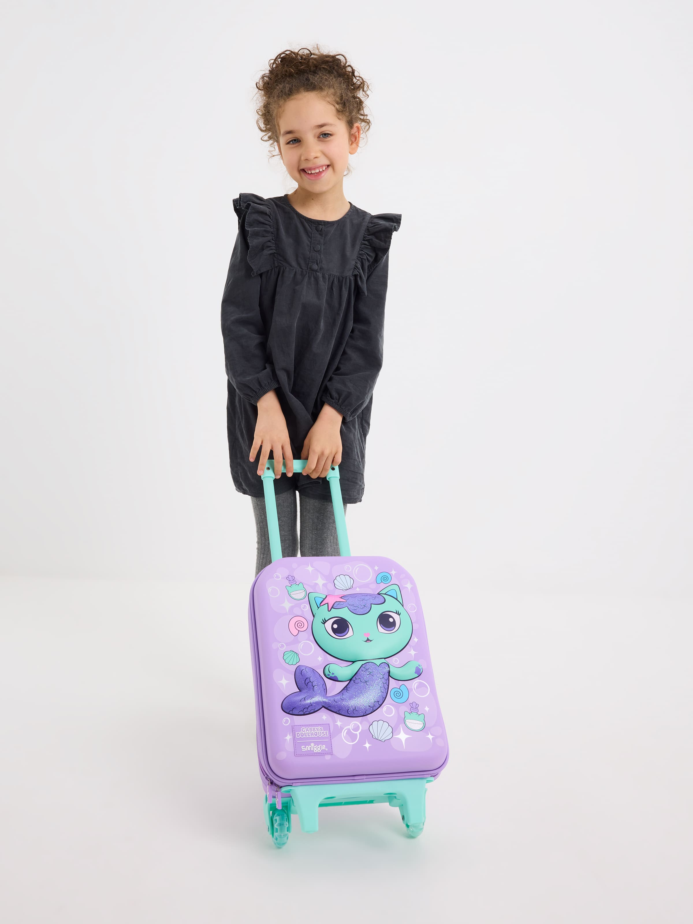 Gabby's Dollhouse Junior Hardtop Trolley Bag