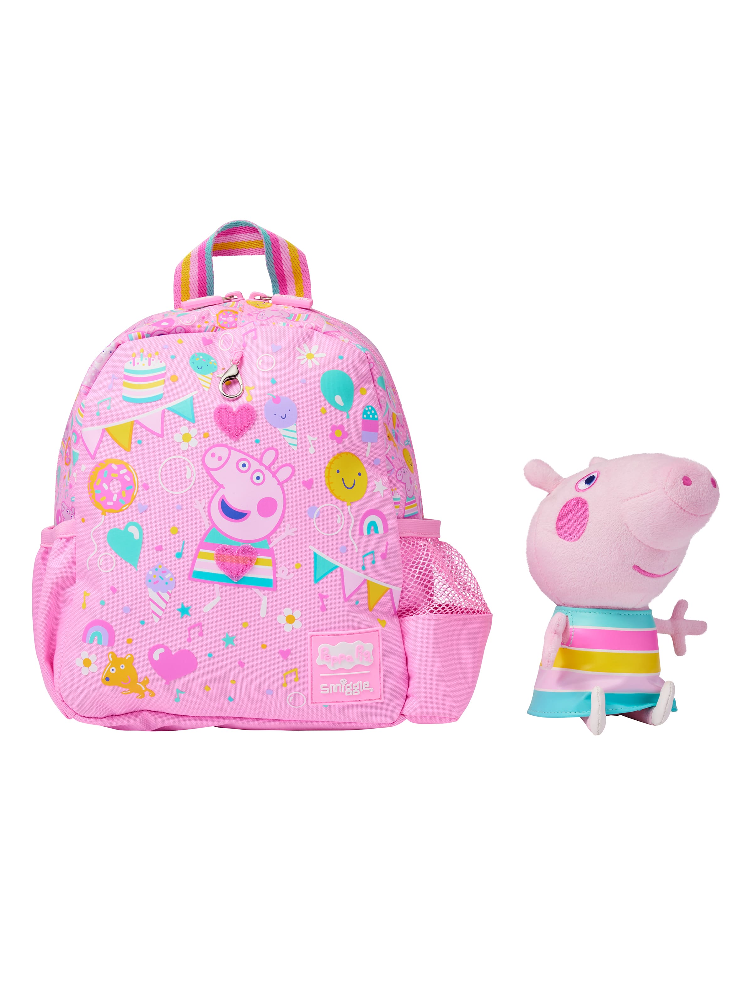 Peppa Pig Teeny Tiny Backpack With Detachable Plush Toy