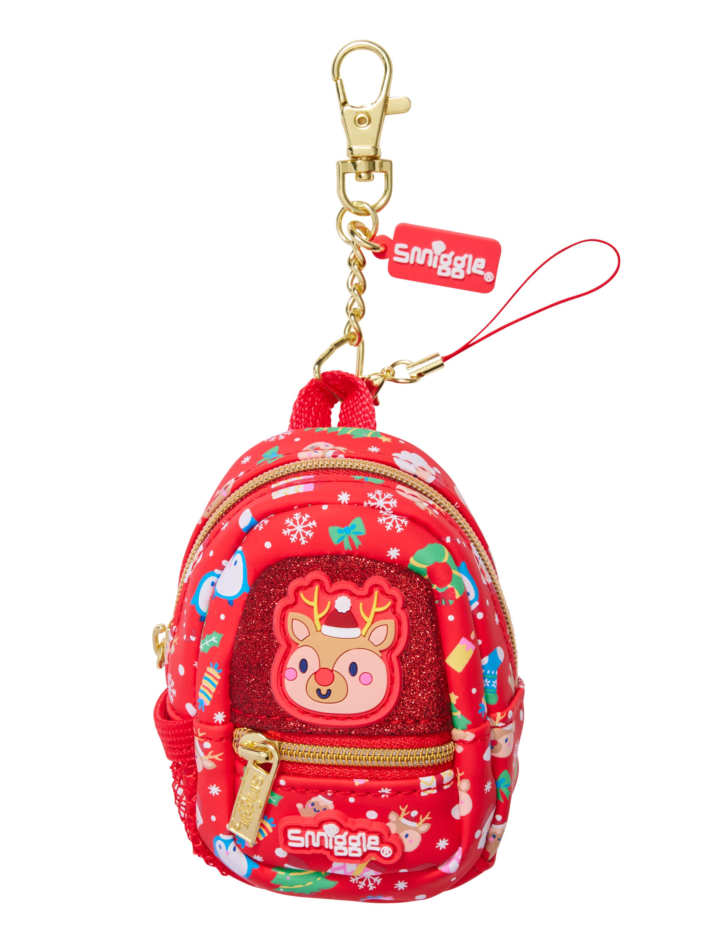 Christmas Mini Backpack Collectable Keyring