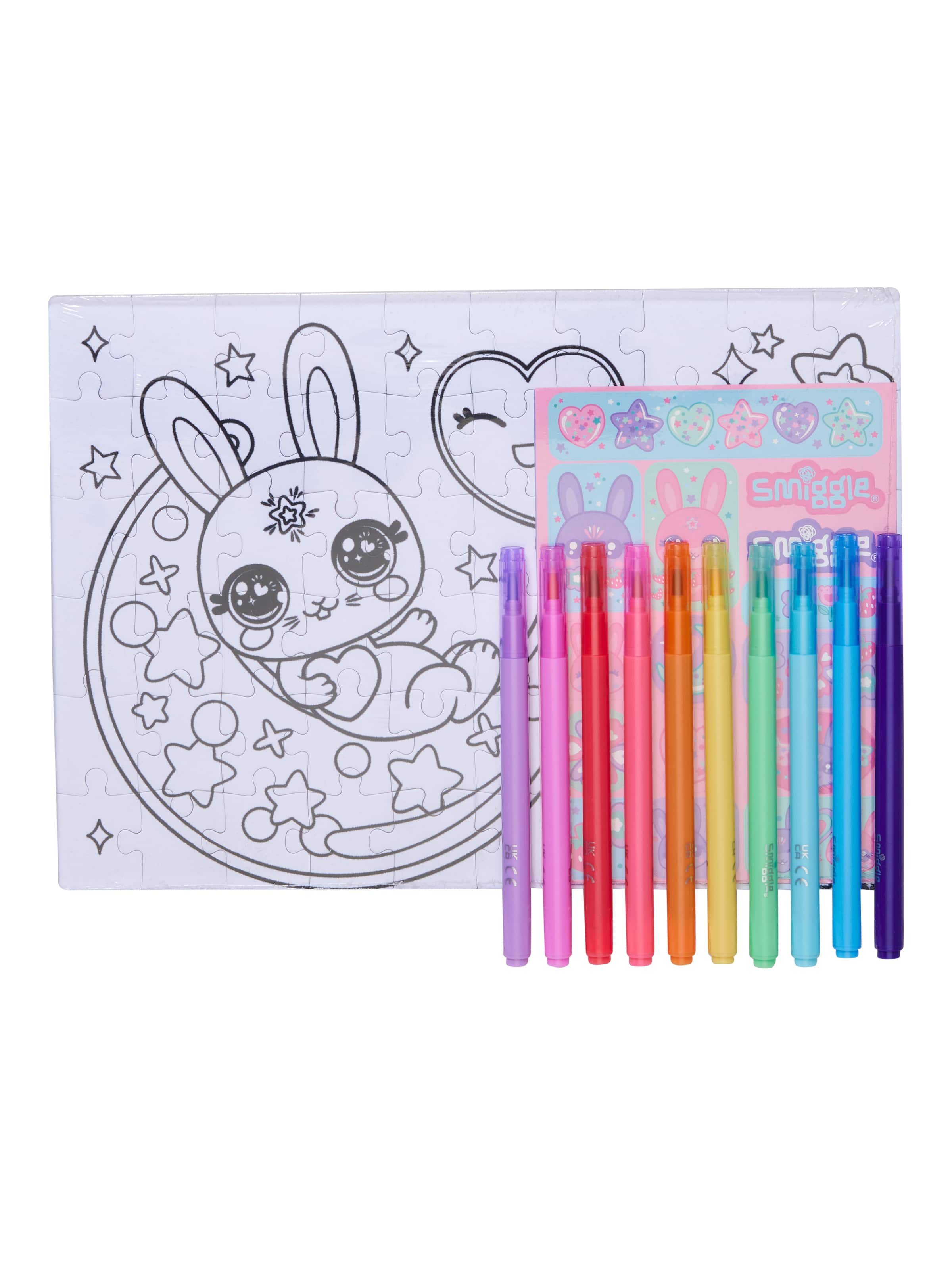 All Stars Colouring Puzzle Art Set