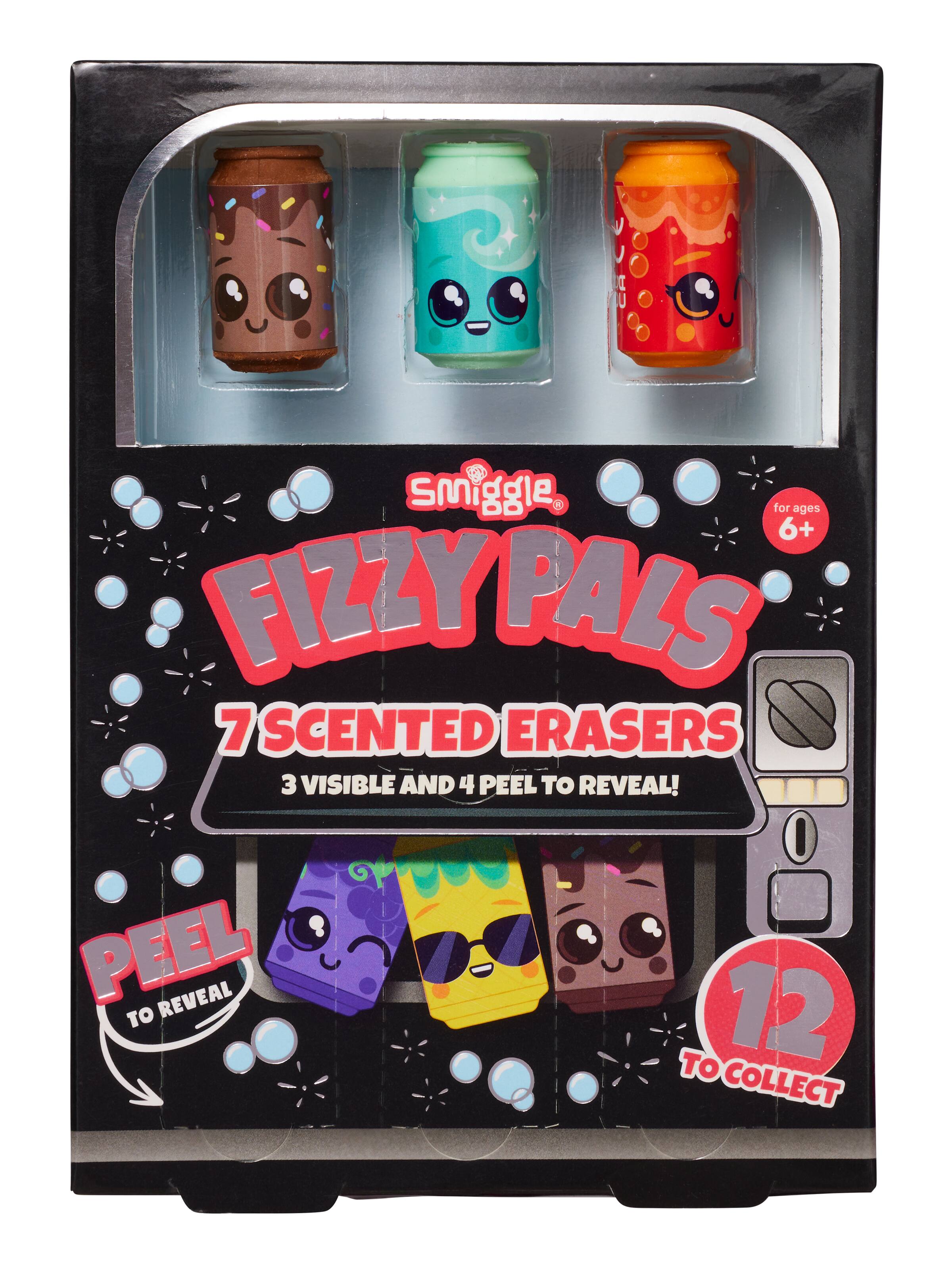 Fizzy Pals Reveal Eraser Pack