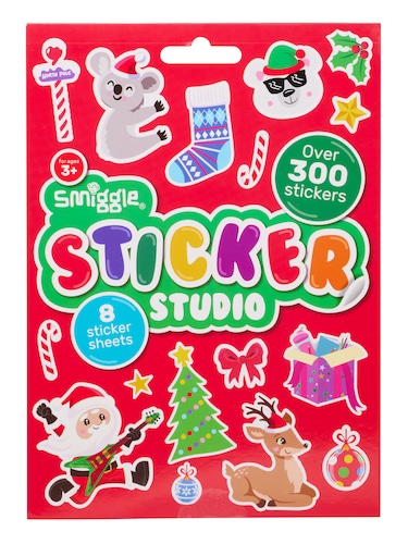 Christmas Sticker Studio Book                                                                                                   