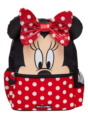 Minnie Mouse Junior Character Hoodie Backpack                                                                                   