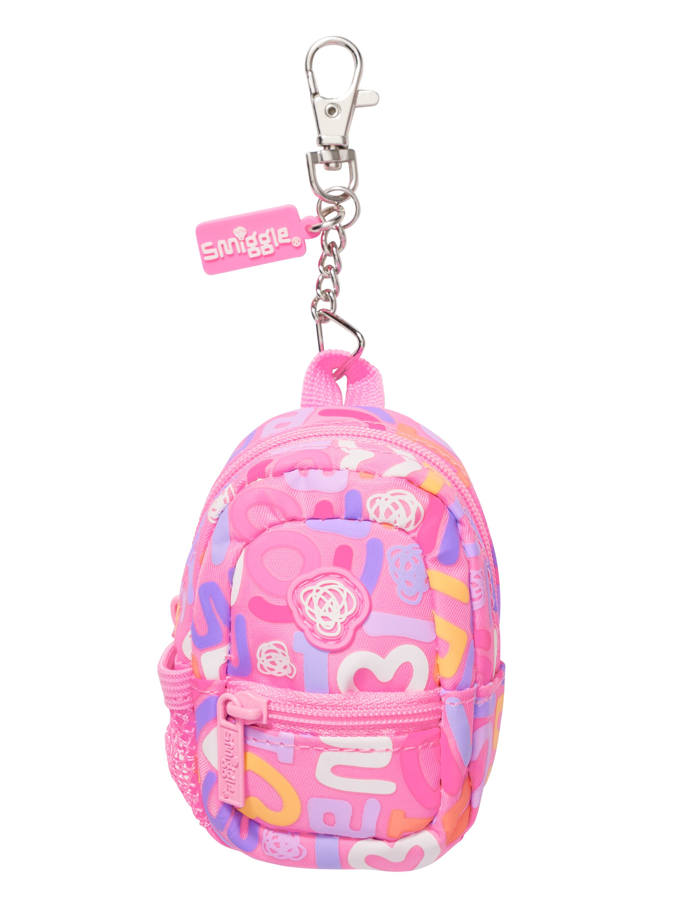 Mini backpack sale keyring