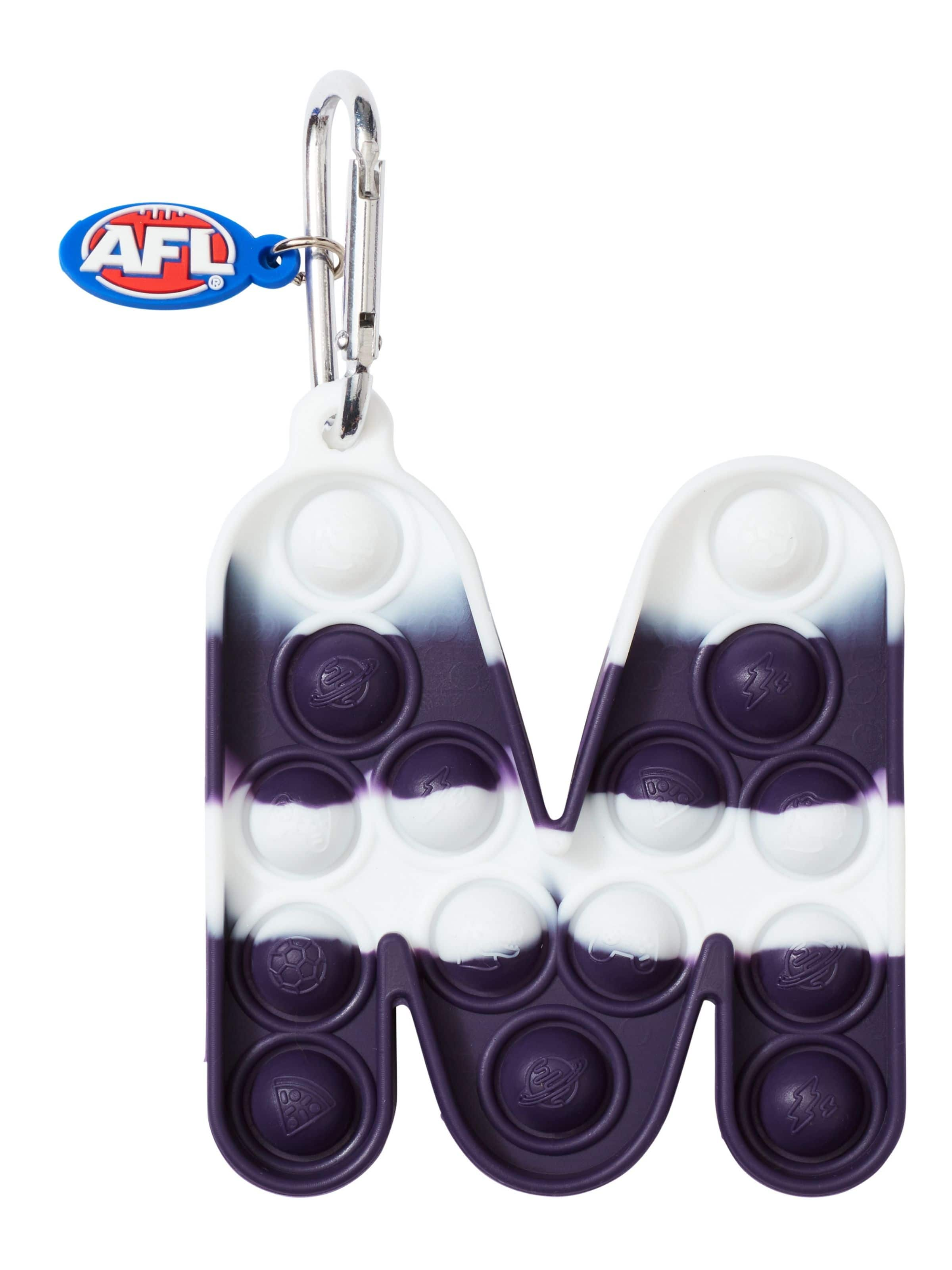 Afl Fremantle Dockers Popem Popit Poppies Scented Alphabet Keyring ...